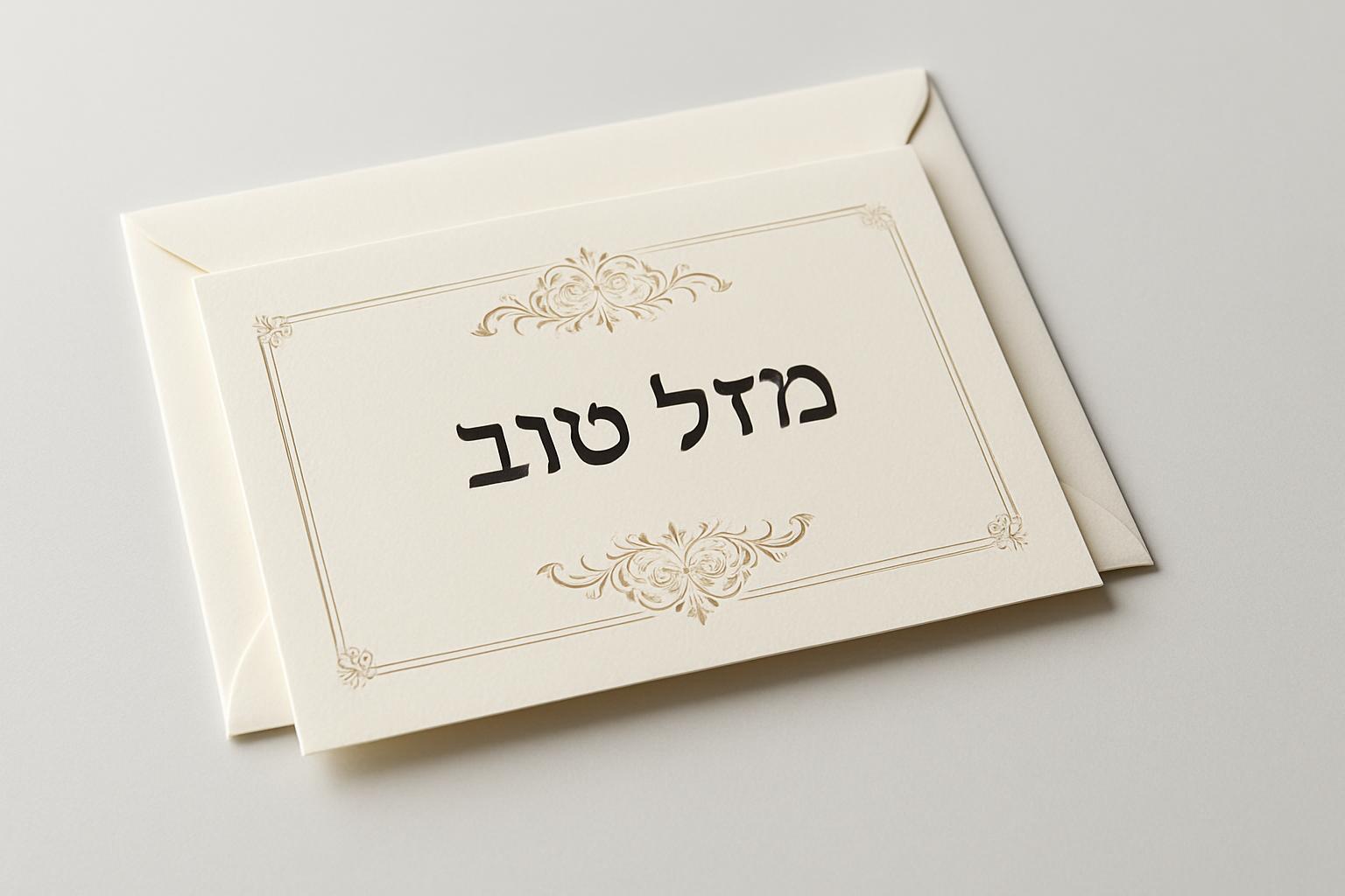 ברכה לחתונה – כך תגרמו לאורחים לזכור את הברכה שלכם 1 ברכה לחתונה מרגשת כתובה ומעוצבת על נייר איכותי.