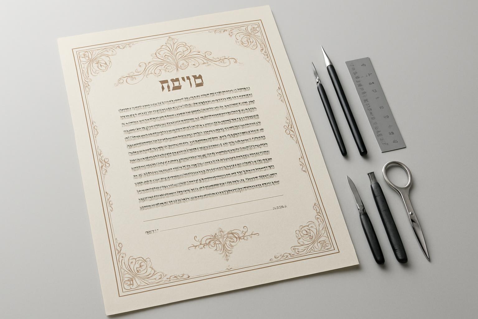 מחפשים השראה? ברכה לחתונה שתפתח כל לב בשנייה 2 ברכה לחתונה מעוצבת על קלף איכותי.